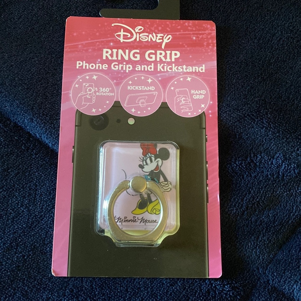 NWT Disney Minnie phone grip and kickstand